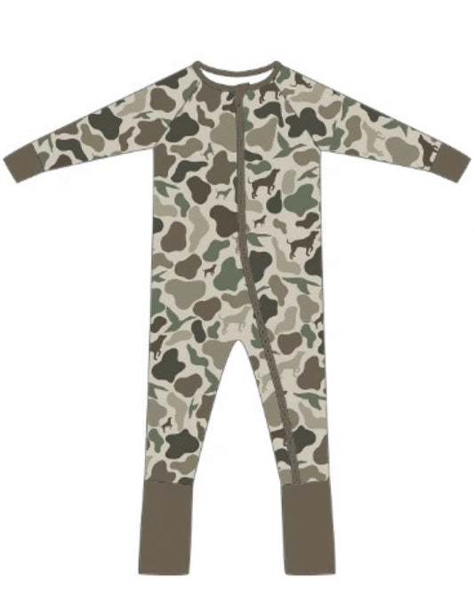 Retro Camo Zippie