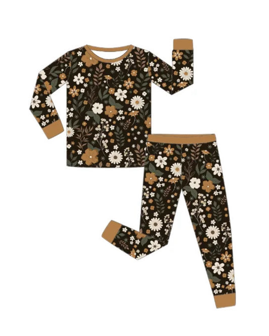 Fall Floral 2 Piece Set