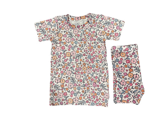 Flower Patch Shorts 2 Piece Set